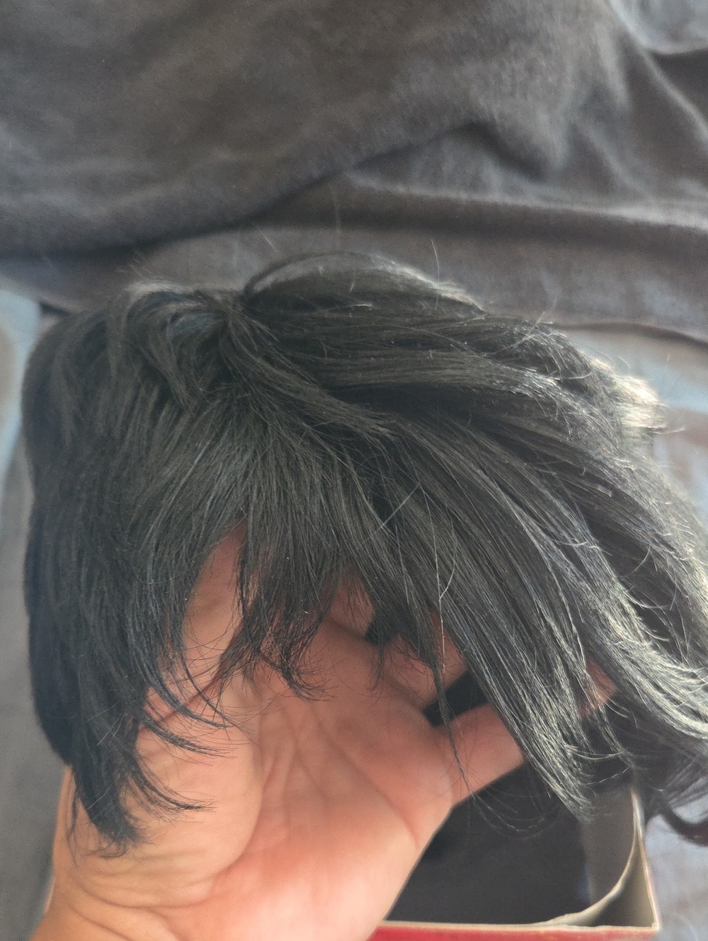 Short Layered Black Women's Synthetic Wig by